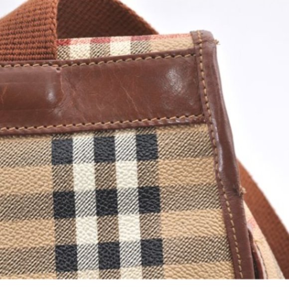 Authentic Burberrys Nova Check PVC Leather Backpac - Picture 16 of 16